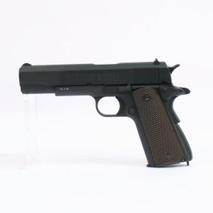 GBB119 Milbro Tactical Metal M1911 Colt 6mm BB Airsoft Gun Black