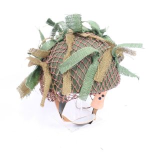 MK1 British Paratrooper Helmet and Scrim Set