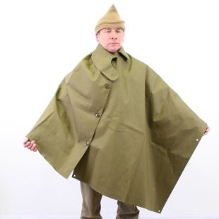 MKVII British Army Green Waterproof Cape/ Groundsheet by GSE
