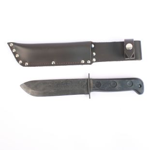 MOD Survival Knife Fibre Handle with Leather Sheath