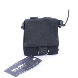 MOLLE Fold Up Dump Pouch. Black