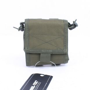 MOLLE Fold Up Dump Pouch. Green