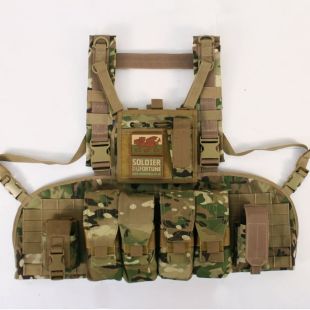 MOLLE Rifleman Chest Rig. Multicamouflage