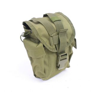 Green Molle Army Water Bottle Pouch 