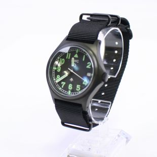 MWC G10 300m Watch Brushed Black with Date