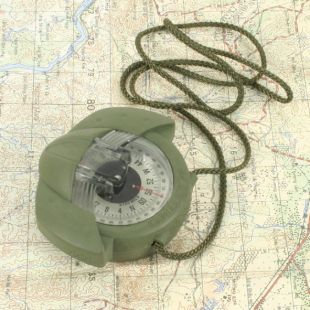 Iris 50 in Mills Military Hand Held Bearing Compass ( with Bubble)