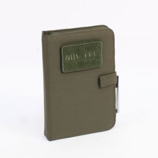 Mil-Tec Tactical Notebook and Cover Small Green
