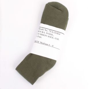 New US Army Issue Socks Green
