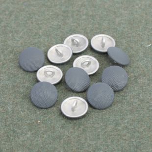 Pack of 12 German 20mm Metal Button Hollow Back Luftwaffe Blue by RUM
