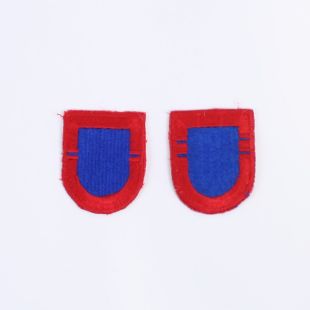 Pack of 2 US 82nd Airborne Beret Flash Pack J