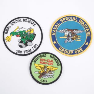 Pack of 3 SEAL Team Patches