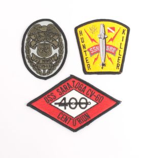 Pack of 3 USN Badges Pack 1