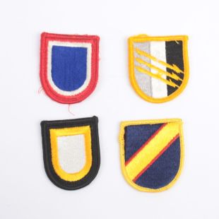 Pack of 4 US Army Beret Flash Pack M