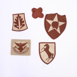 Pack of 5 US Desert Badges