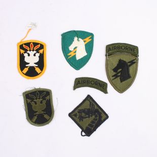 Pack of 5 US Patches Some Airborne Pack 62