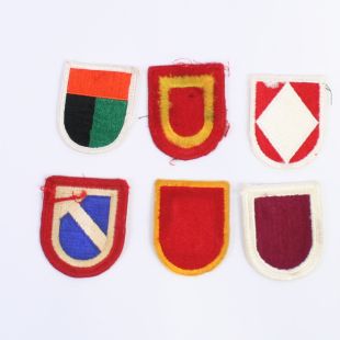 Pack of 6 US Army Beret Flash Pack L