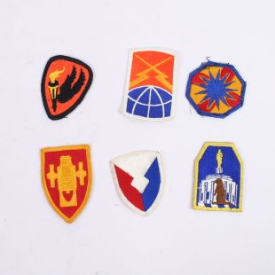 Pack of 6 US badges Pack 78