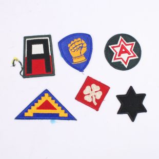 Pack of 6 US badges Pack 81