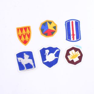 Pack of 6 US badges Pack 82