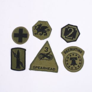 Pack of 6 US badges Pack 83