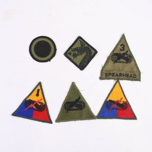 Pack of 6 US badges Pack 84