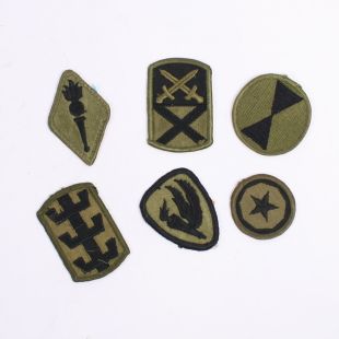 Pack of 6 US badges Pack 85