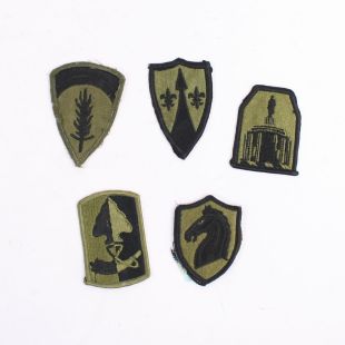 Pack of 6 US badges Pack 86