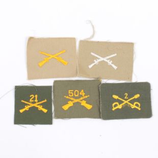 Pack of US Army Branch of Service badges Early War