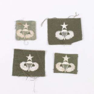 Pack of US Army Parachute badges early war
