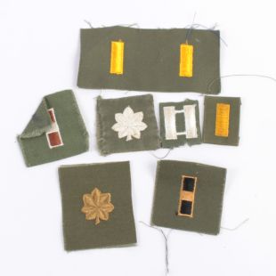 Pack of US Army Rank Badges Early War