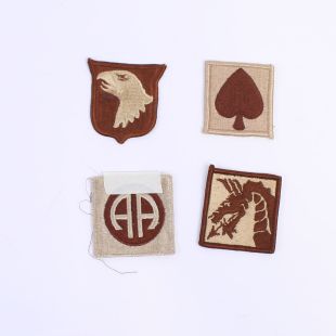 Pack of Various US Army Desert Badges Pack C
