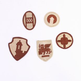 Pack of Various US Army Desert Badges Pack E