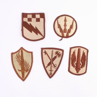 Pack of Various US Army Desert Badges Pack G