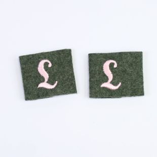 Panzer Lehr Cloth Slip On's for Shoulder Boards by RUM