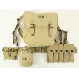 Paratrooper Thompson Webbing Set. 20rd mag pouch