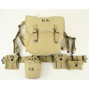 US Paratrooper M1 Carbine Webbing Set