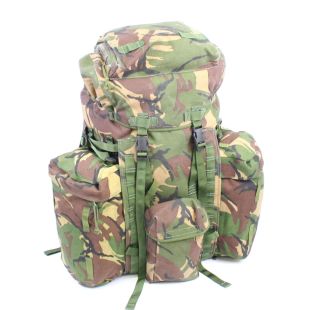PLCE DPM Bergen with 2 side pockets and Harnessv(Ex British Army Issue) long Back 