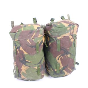 PLCE Side Pocket Set with Harness. DPM Ex Army Issue