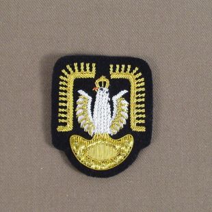 Polish Air Force Officers SD Cap badge	