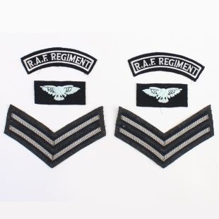 RAF Regiment Corporal Badge Set