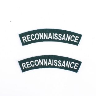 Reconnaissance Corp Shoulder Titles