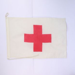Red Cross Cotton Flag 2 x 3 ft