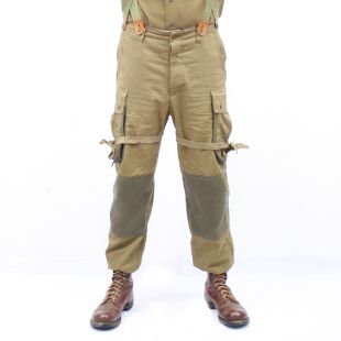 US 1942 WW2 Paratroopers M42 Jump Trousers Reinforced D-Day Airborne model by Kay Canvas