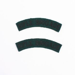 Rifle Brigade (95th Rifles) Shoulder Titles