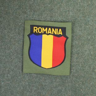 Romania Volunteers Sleeve Shield BeVo