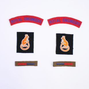 Royal Engineers 7th Arm Div Normandy BD Badge Set