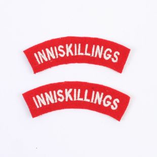 Royal Inniskillings Fusiliers Shoulder Titles