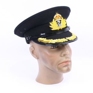 Royal Navy Captains Peak Cap