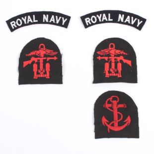Royal Navy Leading Seaman Beach Landing Party Badge Set