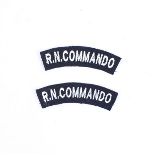 Royal Navy R.N. Commando Shoulder Titles